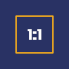 1:1 Aspect Ratio Calculator app icon