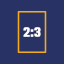 2:3 Aspect Ratio Calculator app icon