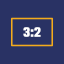 3:2 Aspect Ratio Calculator app icon